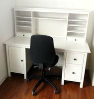 Schreibtisch Ikea Hemnes mit Bürostuhl Verksam