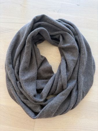 Loop-Schal Schokobraun aus Kaschmir 