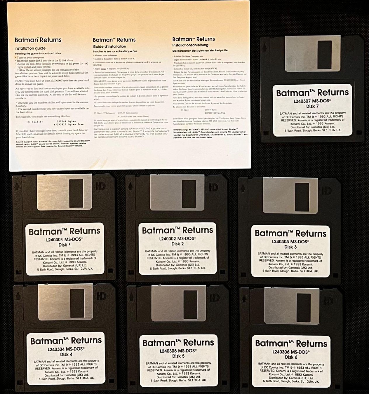Spiele: PC Big Box Batman Returns – Gebraucht aus Schachen LU von retrogamer 2