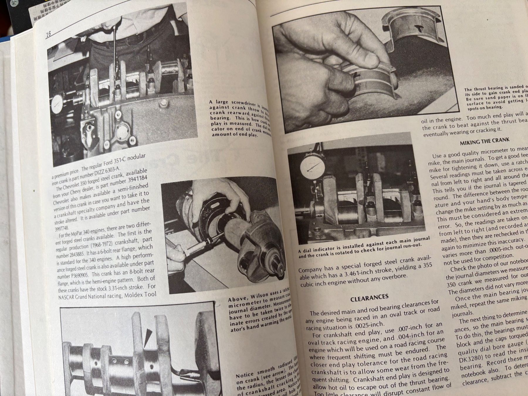 Tutti pezzi di ricambio auto: Racing Engine Preparation – Tuning  - sehr Seltenes Buch! – Usato da Zäziwil venduto da R1135 8