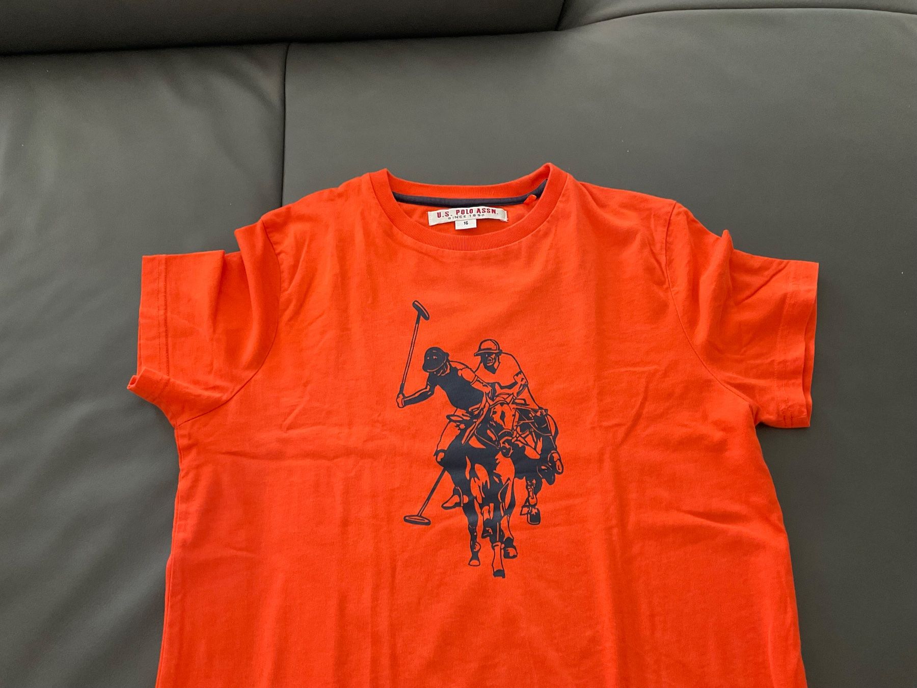 US Polo Camicie, T-shirt & Polo: T-Shirt orange – Usato da Horw venduto da Benny017 1