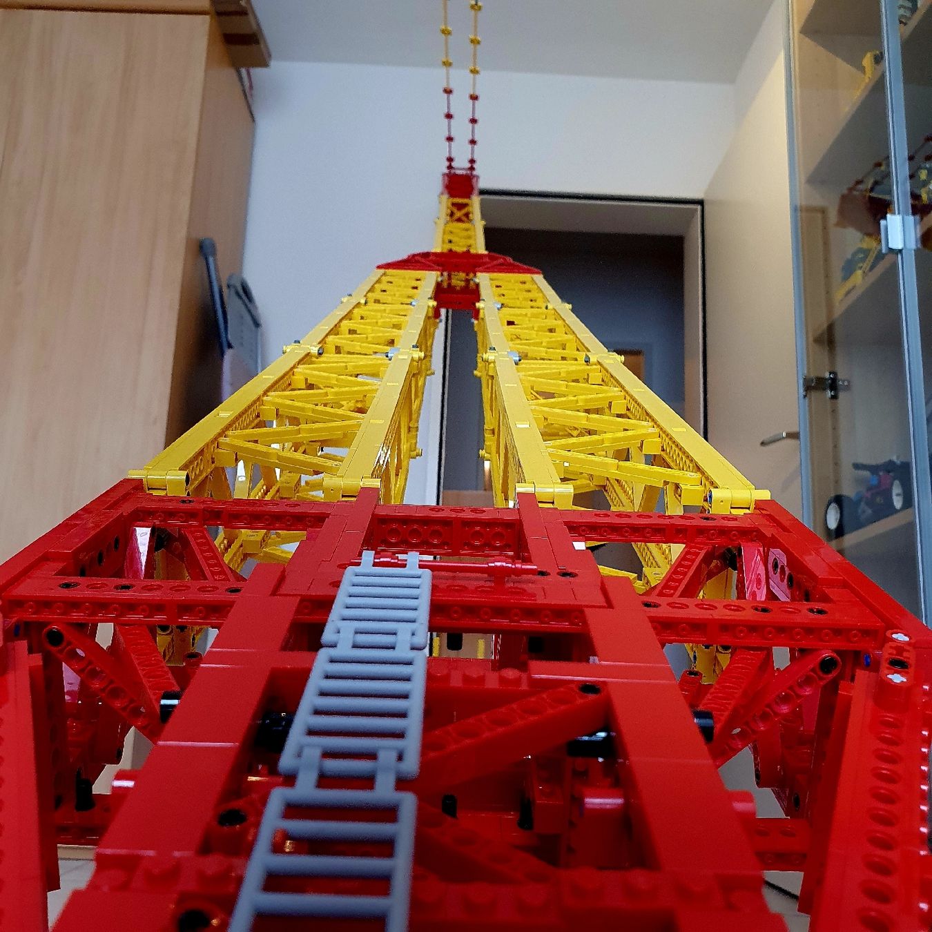 Liebherr Kit di modellismo & Modellini statici: Grue en Lego technic, Liebherr crane, model réduit – Nuovo (secondo la descrizione) da Troistorrents venduto da Foes1986 2