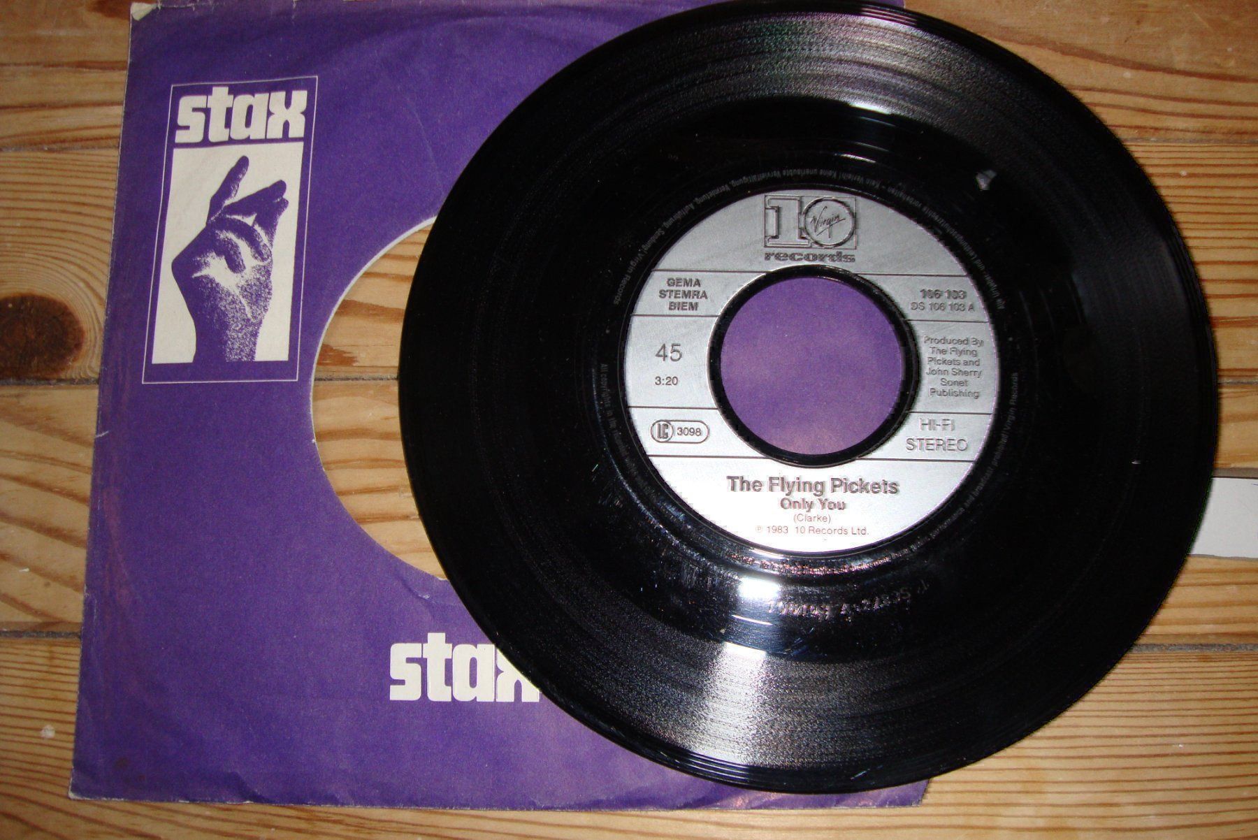 Dischi in vinile: FLYING PICKETS - ONLY YOU - TOPHIT – Usato da Bern venduto da Uli_10_11