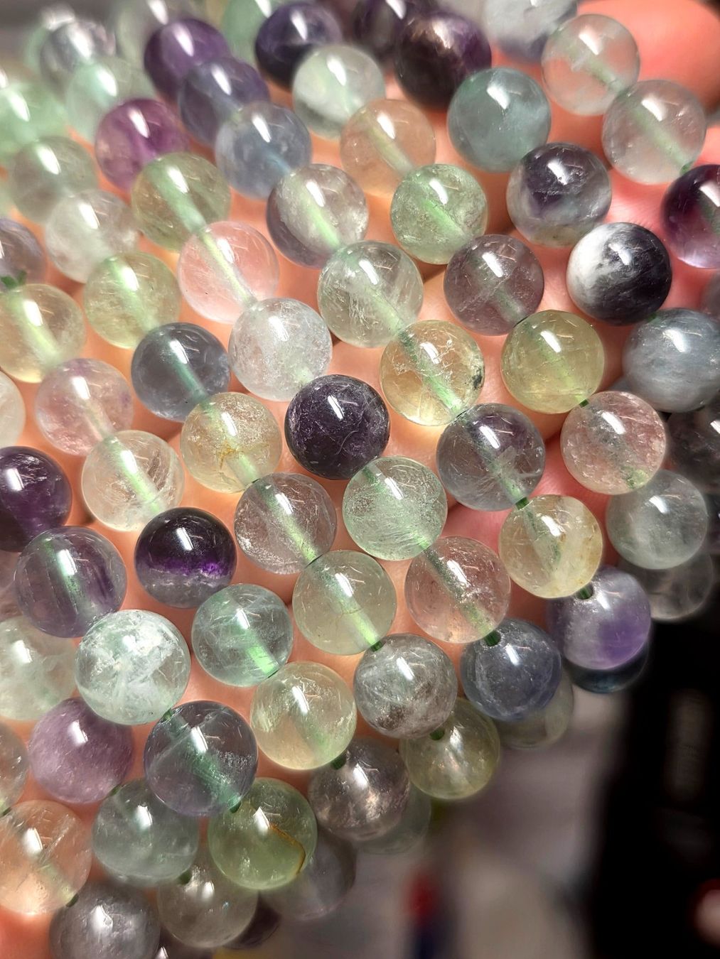 Minerali & Pietre curative: Fluorit Armband – Nuovo e nell'imballaggio originale da Matzingen venduto da Shay_Crystalz 1