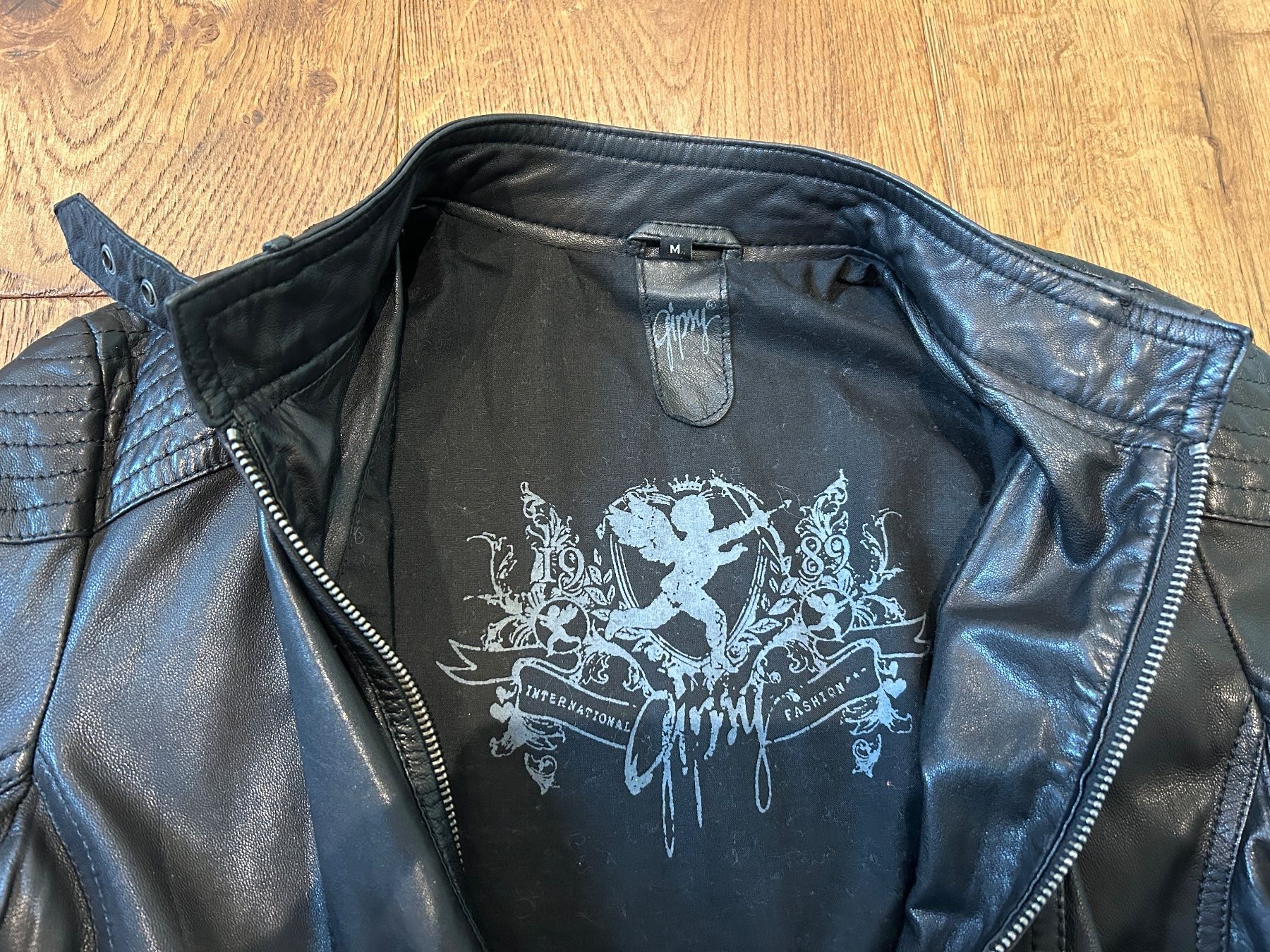 Giacche: Lederjacke Damen, Gipsy, Grösse M, schwarz – Usato da Stettlen venduto da Bluedogs75 1