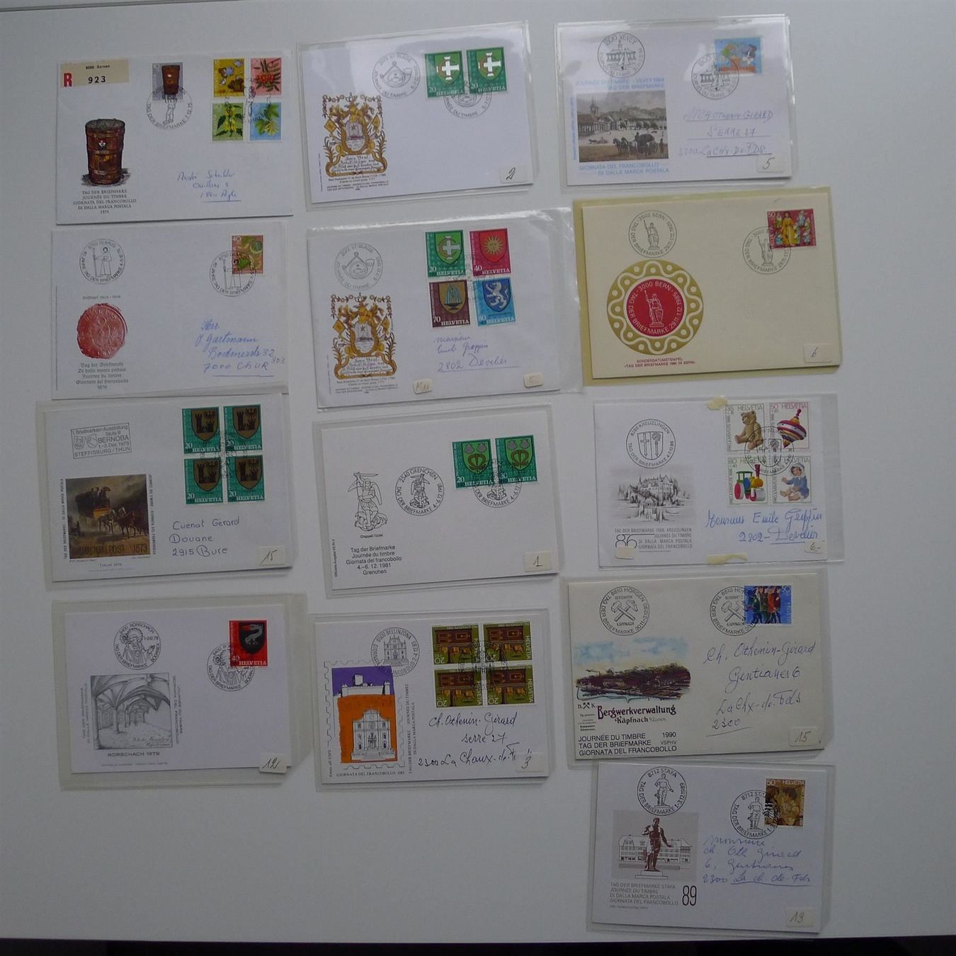Tutti i francobolli: Grosses Lot TAG DER BRIEFMARKE – Usato da Ebikon venduto da SilvioFreund 5
