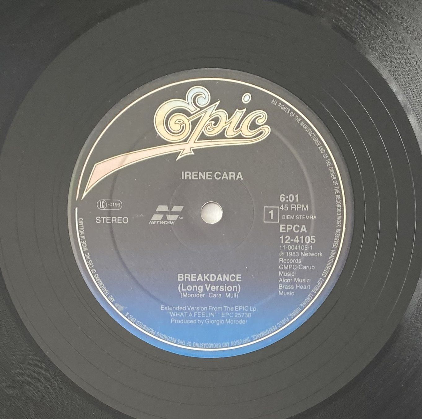 Dischi in vinile: Irene Cara, Breakdance (Electro, Disco) – Usato da Flums venduto da Empe1 2