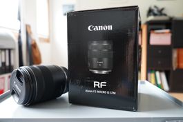 Canon RF 85mm f2 Macro IS STM - top wie neu!