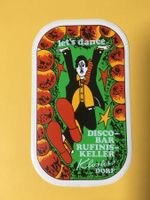 Abziehbild Sticker Disco Rufini Keller Klosters Dorf Vintage