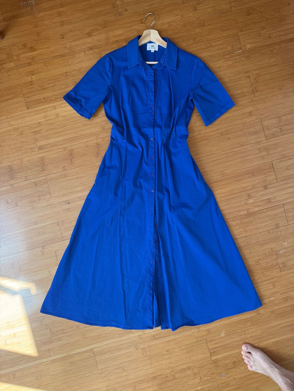 Vestiti: Marina V Paris Hemdblusen Kleid elastisch, Grösse 38 – Usato da Remigen venduto da lsp02