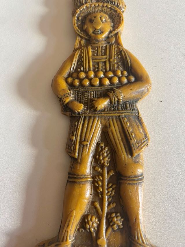 Statuette: Altes Wachsbild, Bauer mit Trachtenanzug – Usato da Diessenhofen venduto da Albin00 3