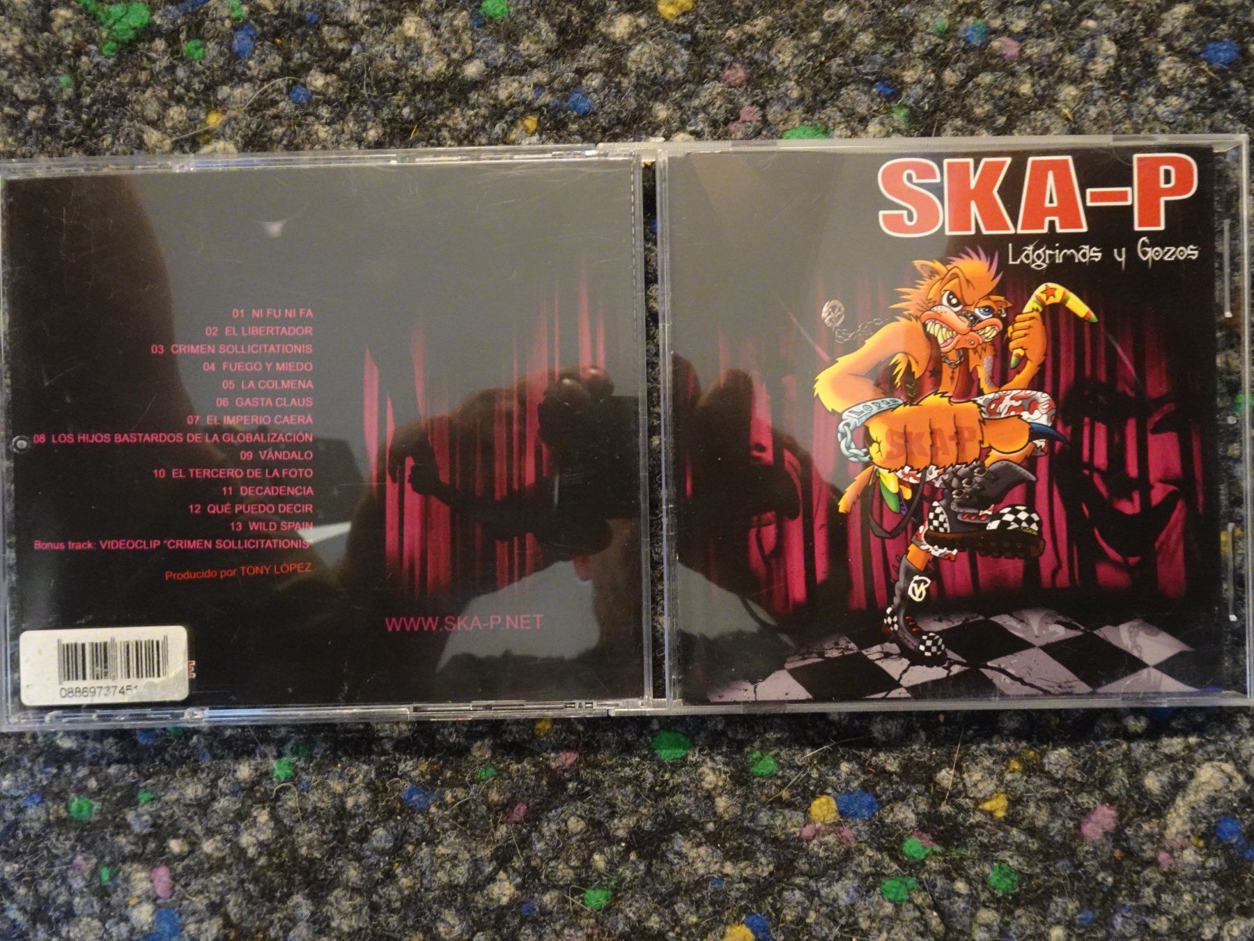 CDs: CD : Ska-P – Gebraucht aus Lotzwil von Kiddis