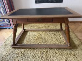Schreibtisch mit massiver Naturschieferplatte