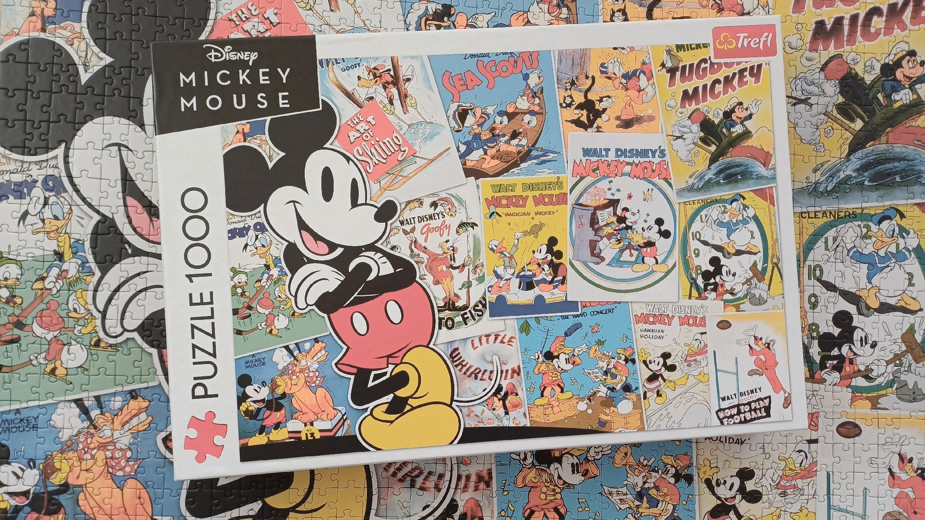 Puzzle: Mickey Mouse Puzzle, 1000 Teile, Top Zustand – Nuovo (secondo la descrizione) da Volketswil venduto da Anzaru 1