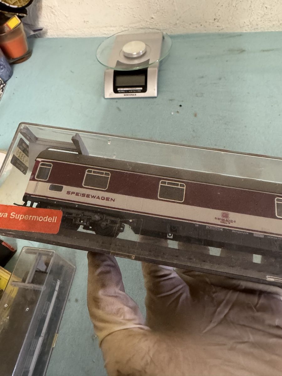 Modellini di ferrovie: Röwa Super Modell DB Speisewagens Nr 19 – Usato da Effretikon venduto da Effi0111 7