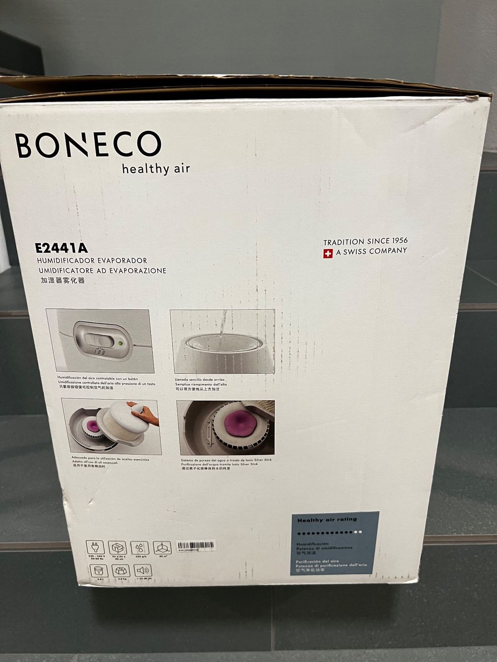Boneco Umidificatori d'aria: Boneco Luftbefeuchter - Gesunde Luft – Nuovo e nell'imballaggio originale da Gossau SG venduto da cikagile 2