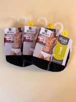 Slips Herren, SLOGGI Midi Start, Grösse S, Schwarz (3 Stück)