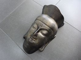 Asien Gottheit Figur /  Eisenskulptur