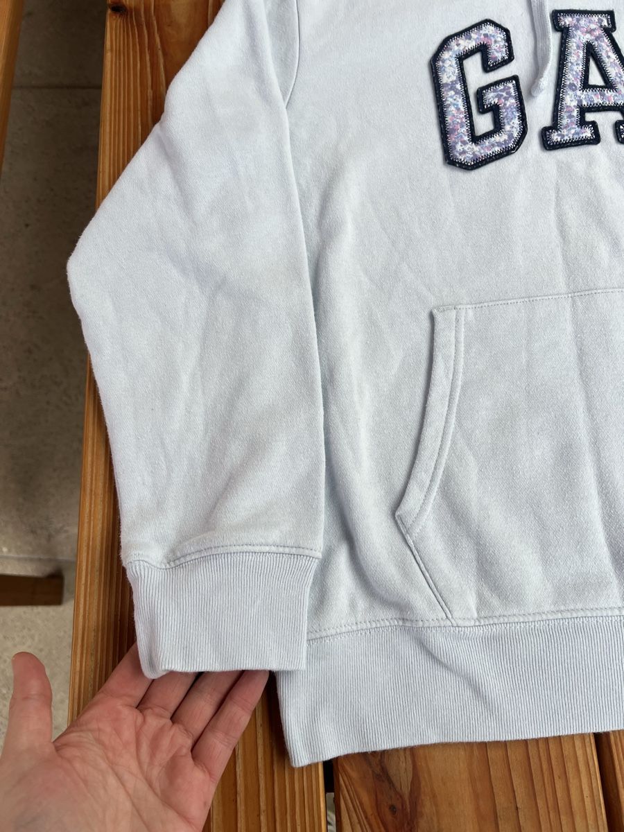 GAP Hoodie Blau M Original, Sticklogo, Top Zustand 9/10 (Gebraucht