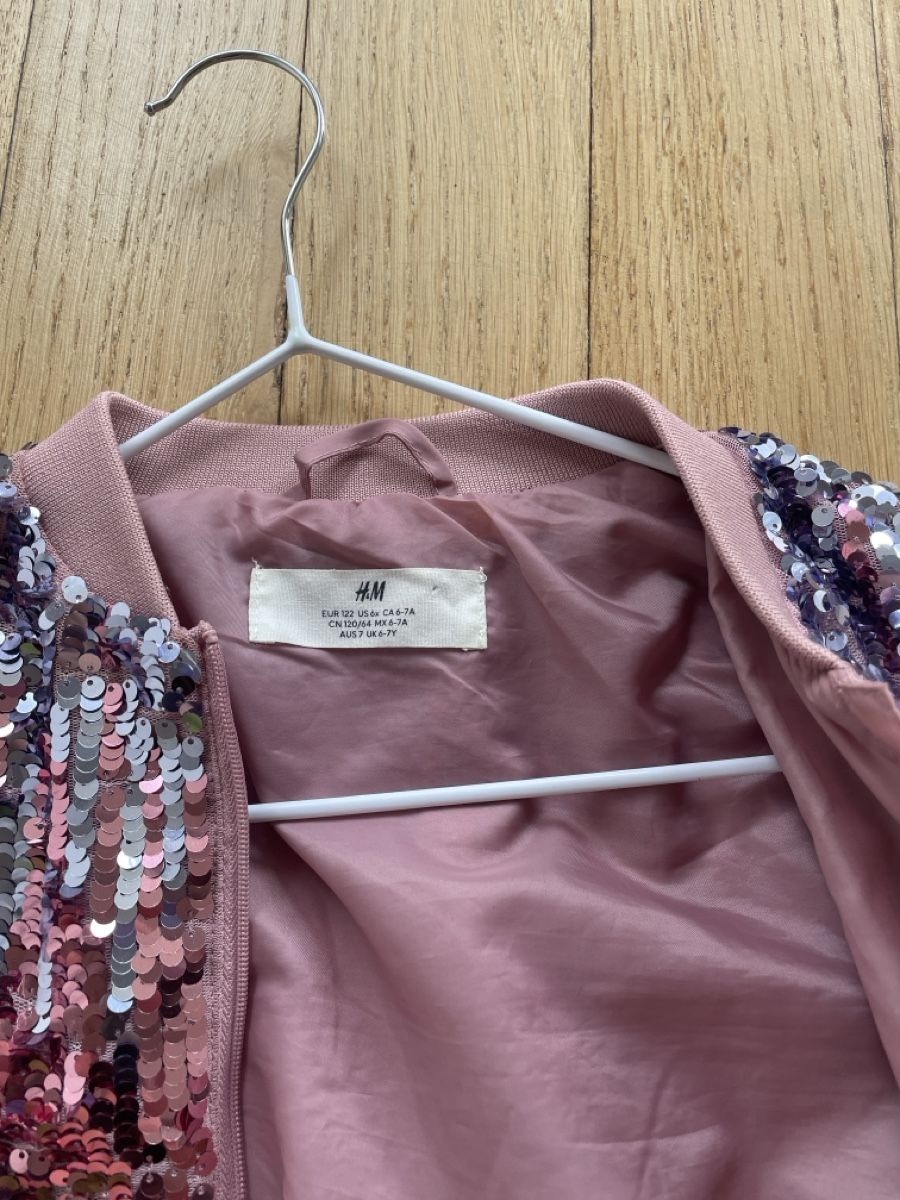 H&M Giacche & Cappotti: H&M Sequin Bomber Jacket 122 – Usato da Basel venduto da Virginiawoolf 1