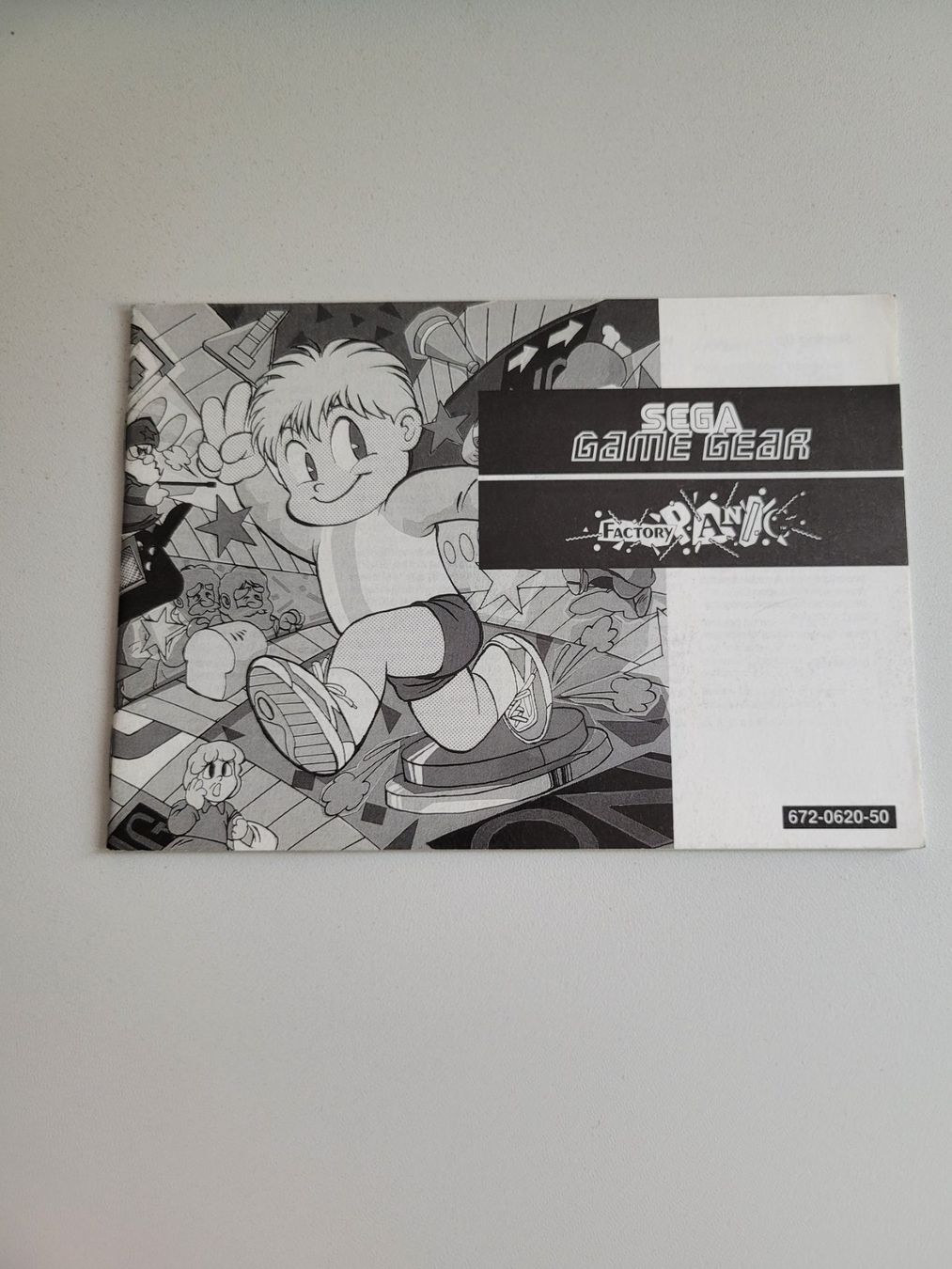 Giochi: Factory Panic / Spielanleitung (Game Gear) – Usato da Uezwil venduto da -Retrogames-