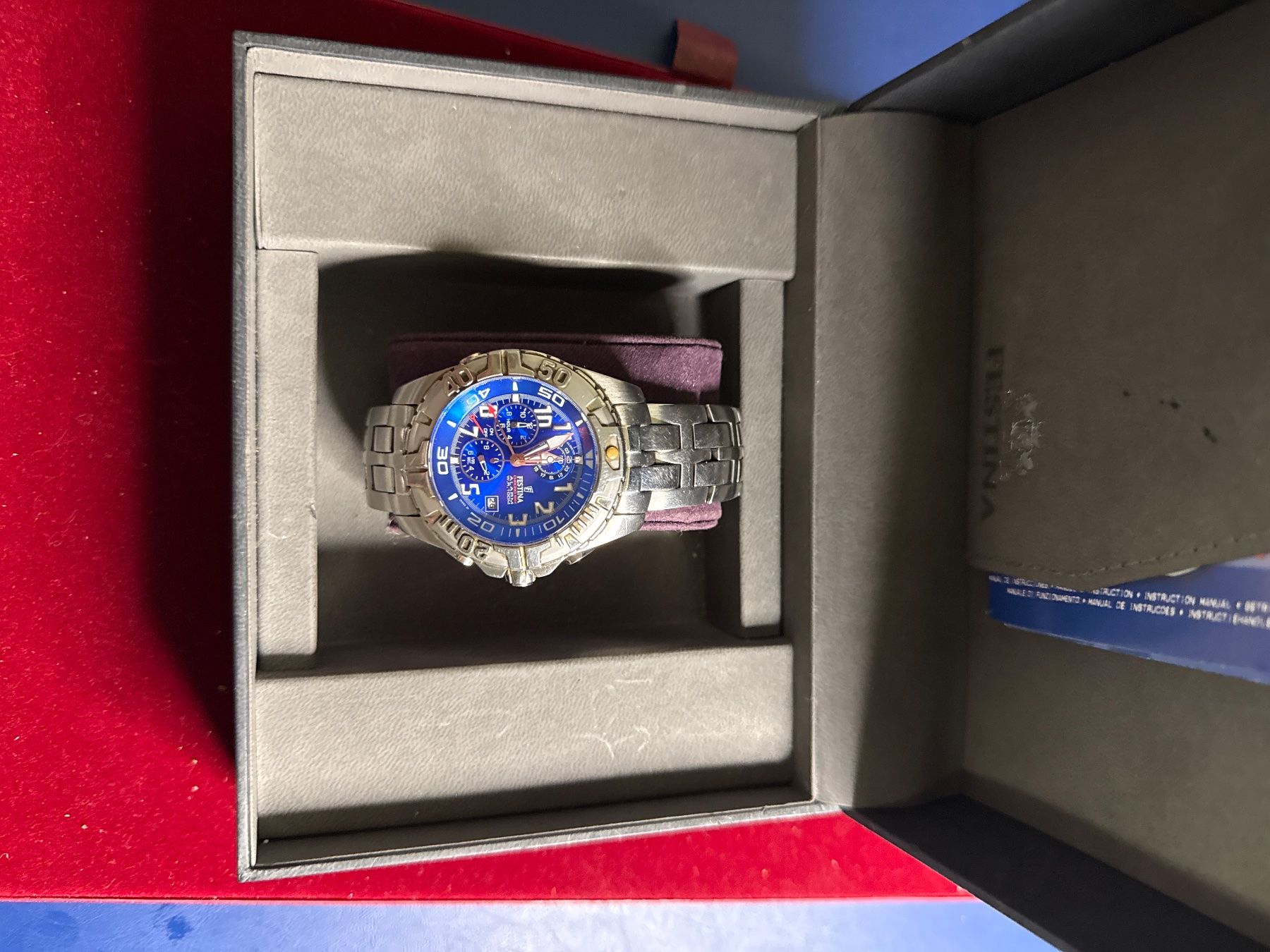 Festina Uhren: Festina Chrono Alarm 43 mm – Gebraucht aus Pfeffingen von Allhandelklgwatches 2