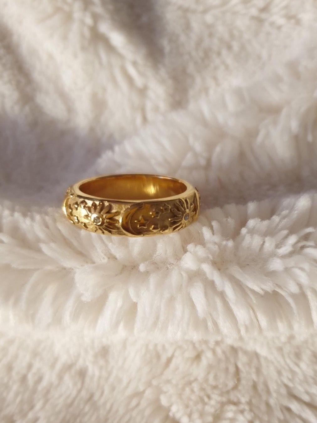 Anelli: Ring "Sonne, Mond, Stern" - Grösse: 8 – Nuovo e nell'imballaggio originale da Würenlos venduto da JRP_71 3