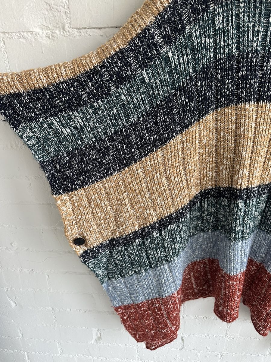 H&M Maglioni & Felpe: H&M – Onesize Strickponcho mit Rollkragen – Usato da Bern venduto da Fraeuleinhonig 5