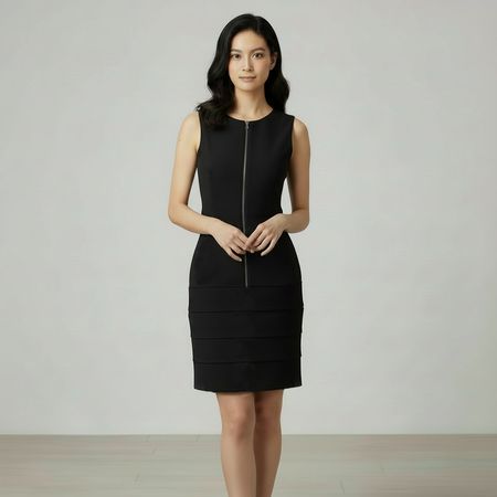 NEU Esprit Kleid mit Reissverschluss das kleine Schwarze M