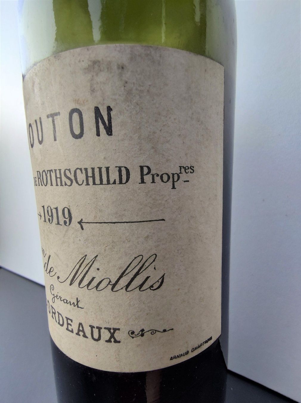 Lafite Rothschild Vino: Baron de Rothschild -  Bordeaux 1919 – Usato da Odogno venduto da Eurobit 2