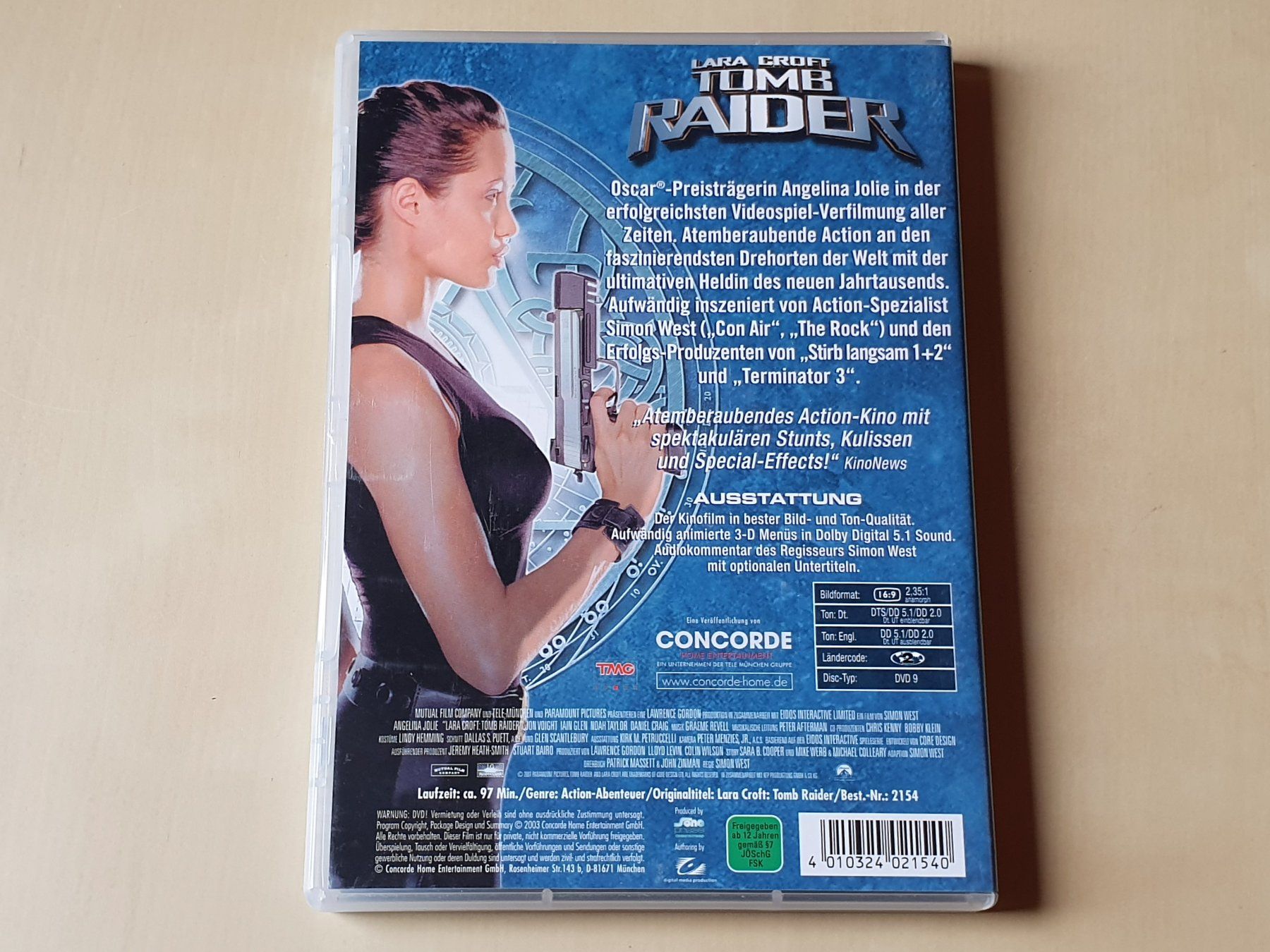 Tutti i DVDs: Tomb Raider – Usato da Stansstad venduto da collectorsshop 1