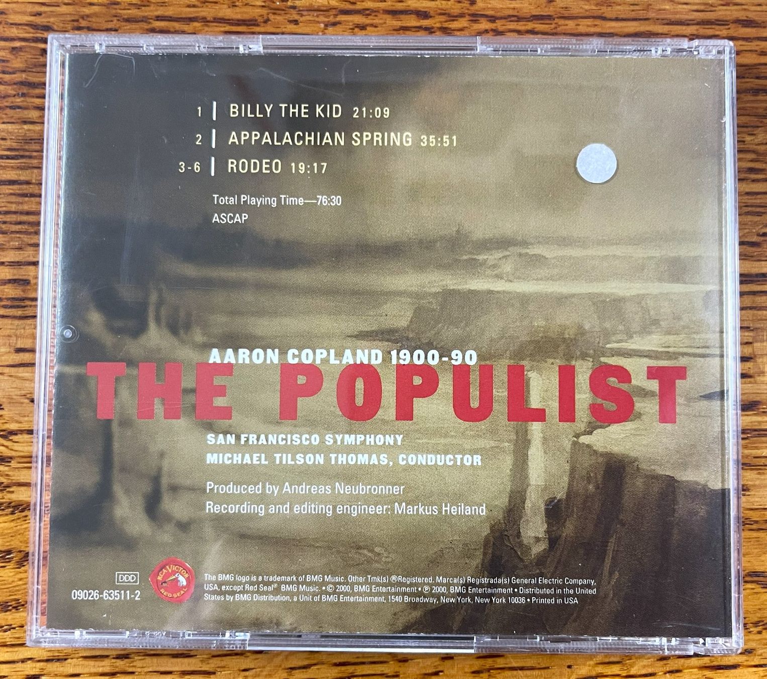 CD: Aaron Copland - Der Populist CD – Usato da Oftringen venduto da Vucki 1