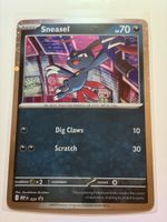 Pokemon Karte MEP EN Sneasel Black Star Promo Holo 020 MegaE