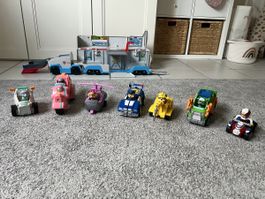 Paw Patroller mit 7 Fahrzeugen und Figuren