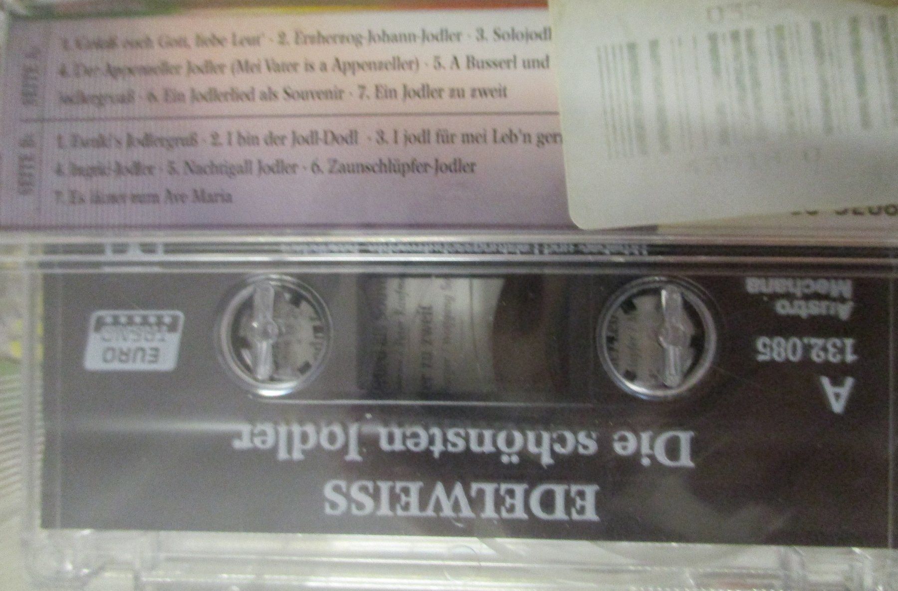 Musicassette: Edelweiss / die schönsten Jodler / MC – Nuovo e nell'imballaggio originale da Flumenthal venduto da novbra 1