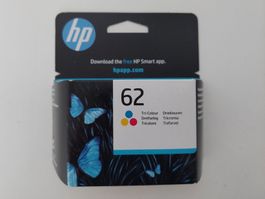 HP 62 Tri-Colour Tintenpatrone NEU