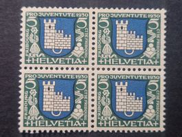 Pro Juventute n° 46  4 block  postfrisch **