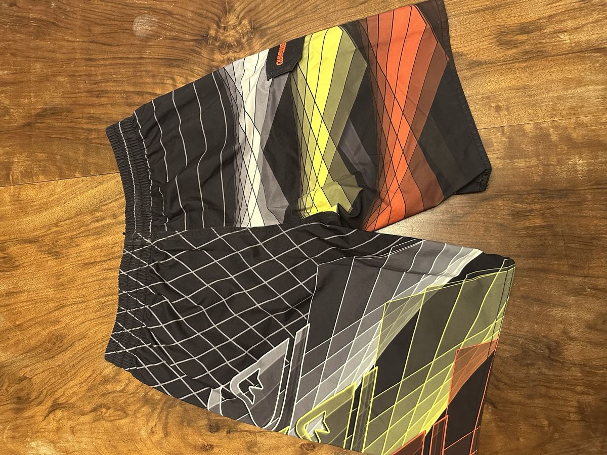 Quiksilver Costumi da bagno: Quiksilver Badehose mehrfarbig mit Muster – Usato da Bern venduto da calsenn 1