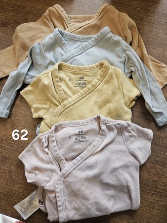 Wickelbodies H&M 4er Set Grösse 62 