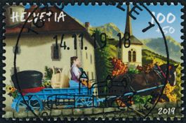 2019 - Tag der Briefmarke • Bulle - Ersttag Voll Stempel