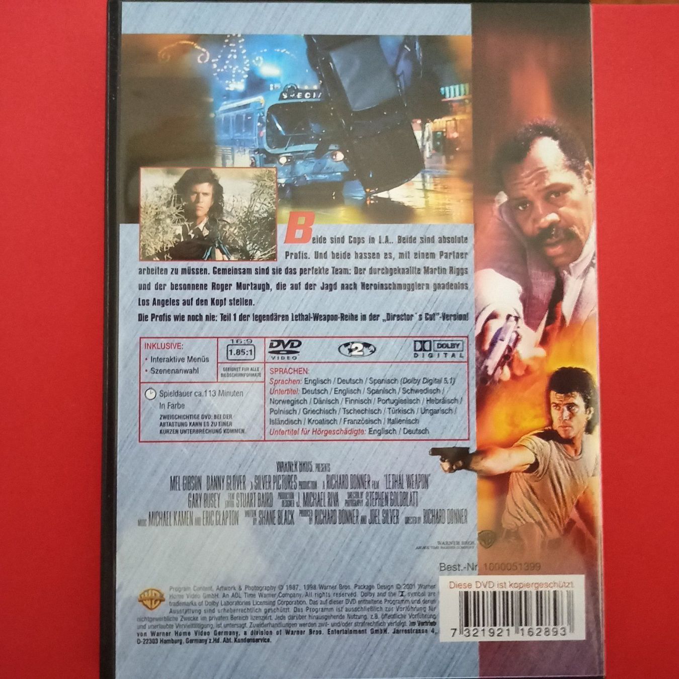 Alle DVDs: Zwei stahlharte Profis - DIRECTORS CUT – Gebraucht aus Dübendorf von kb86_MOVIE 1