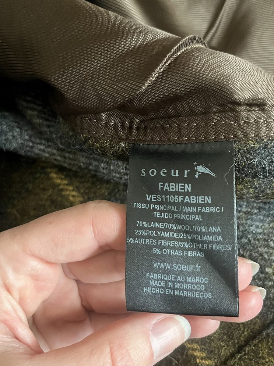 Soeur Giacche: Soeur Fabien Wool Jacket, Size 40 – Nuovo (secondo la descrizione) da Lausanne venduto da Chika_Tetsu 4