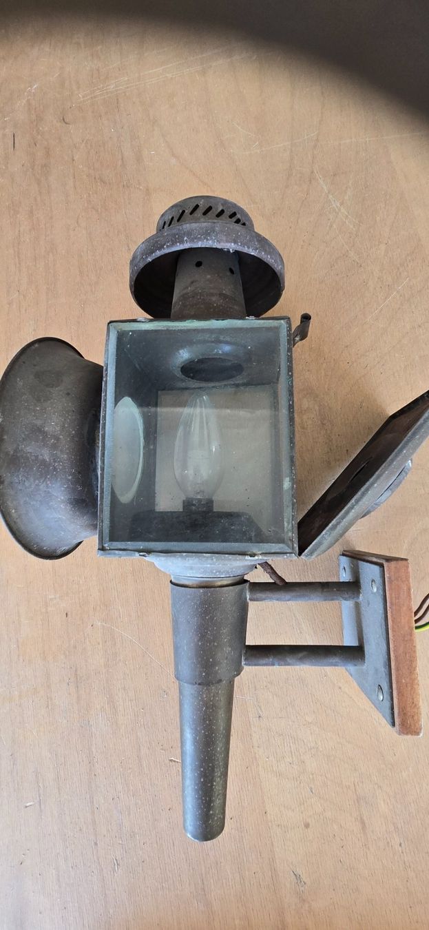SBB/CFF/FFS Lampade: Lampe aus Kupfer – Usato da Gansingen venduto da MUK08 3
