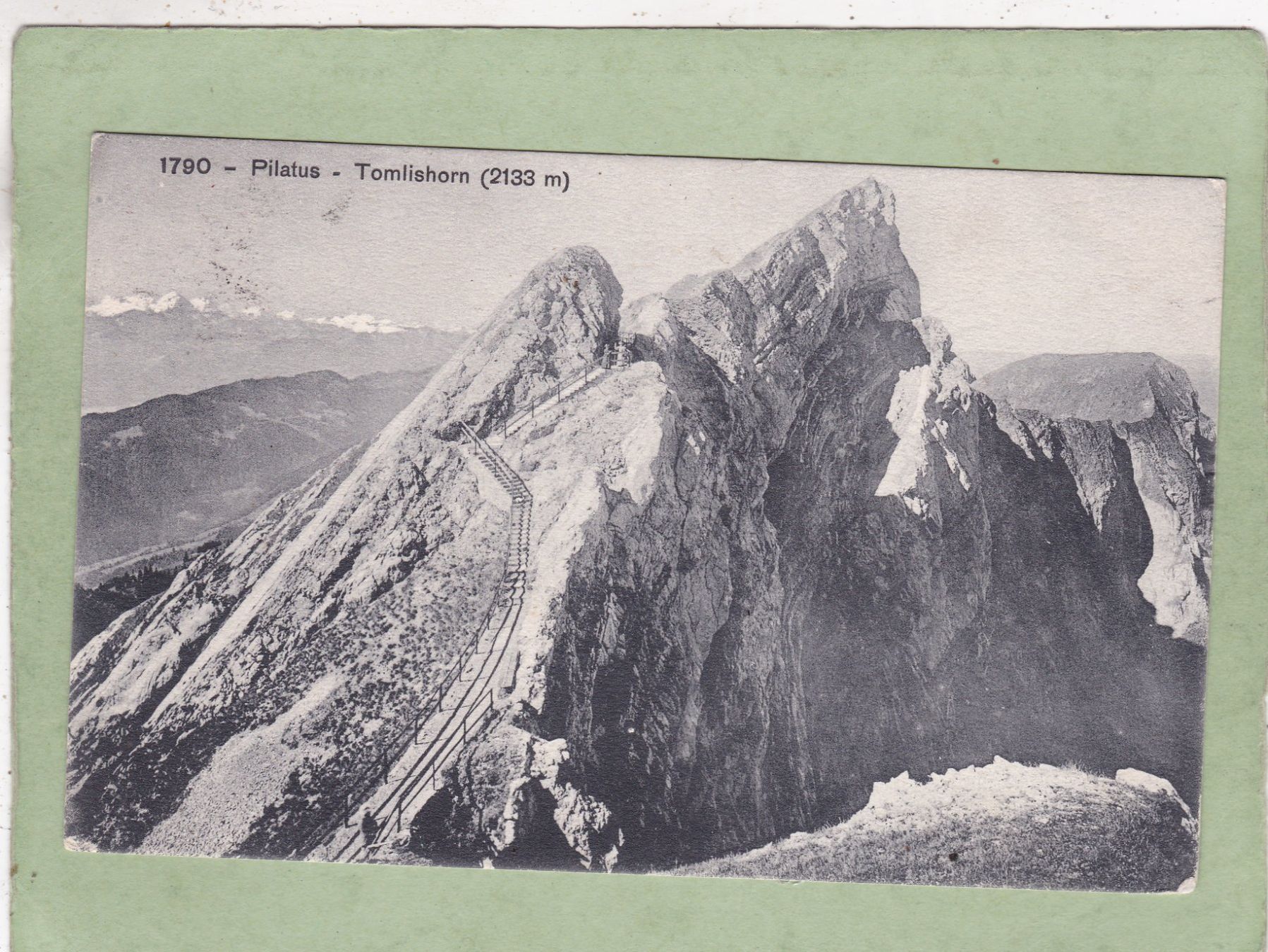 Cartoline postali: Pilatus Tomlishorn 1909 – Usato da Herisau venduto da Lisegrat2008