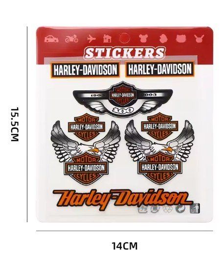 Sticker: Stickers Harley-Davidson J176 – Nuovo e nell'imballaggio originale da Allens venduto da MADE.IN.ROCK.N.ROLL