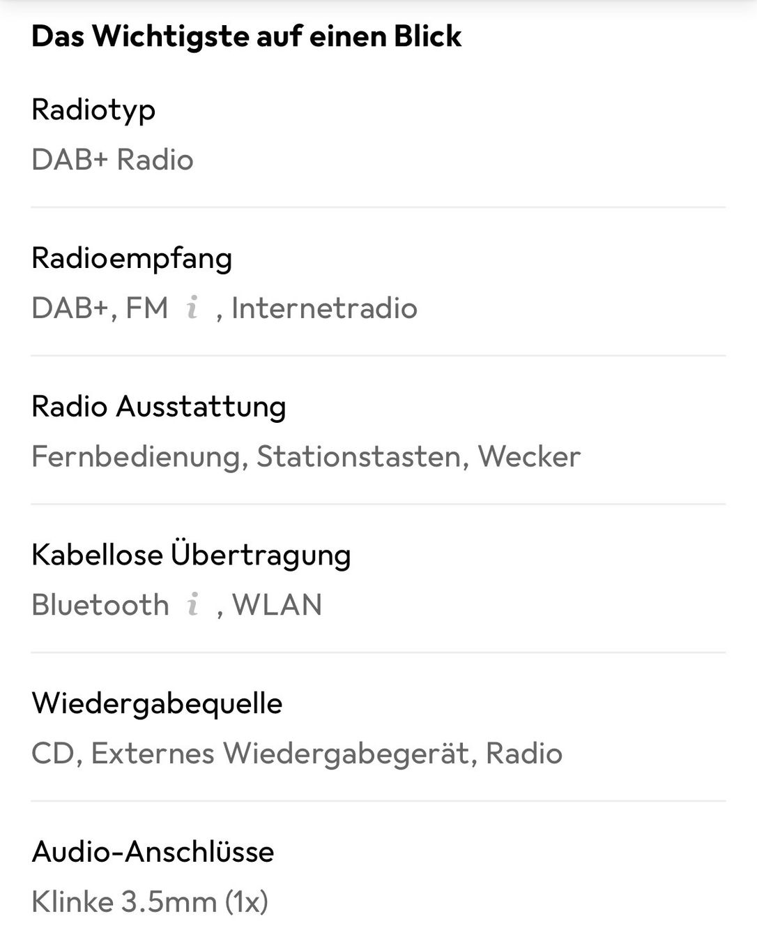 Lettore multimediale & Streamer: Multimediaplyer PURE Evoke home, CD & DAB+WLAN+CD+Bluetooth – Nuovo (secondo la descrizione) da Winterthur venduto da Eloya444 4