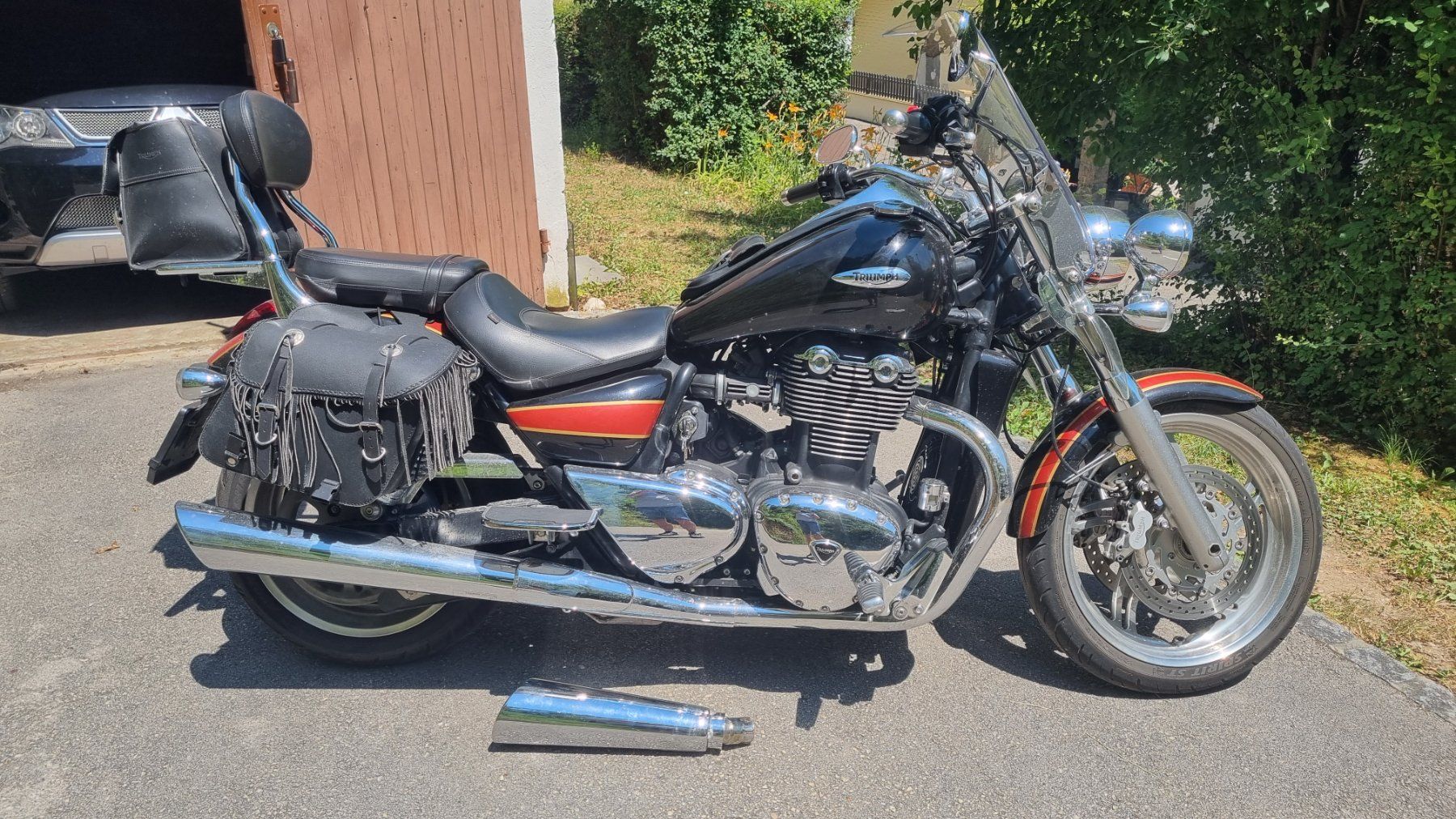 Triumph Chopper: Belle Triumph Thunderbird peu de kilomètres – Gebraucht aus Peseux von Rantanpla5 5