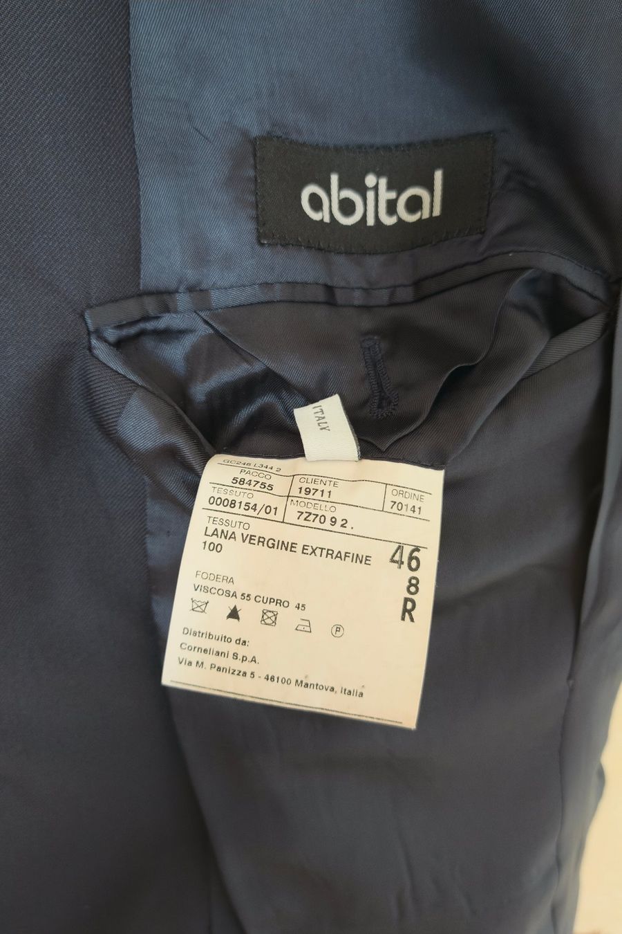 Anzüge, Sport- & Funktionsanzüge: Costume Corneliani Abital bleu – Neu (gemäss Beschreibung) aus Montreux von prl_z2lr 6