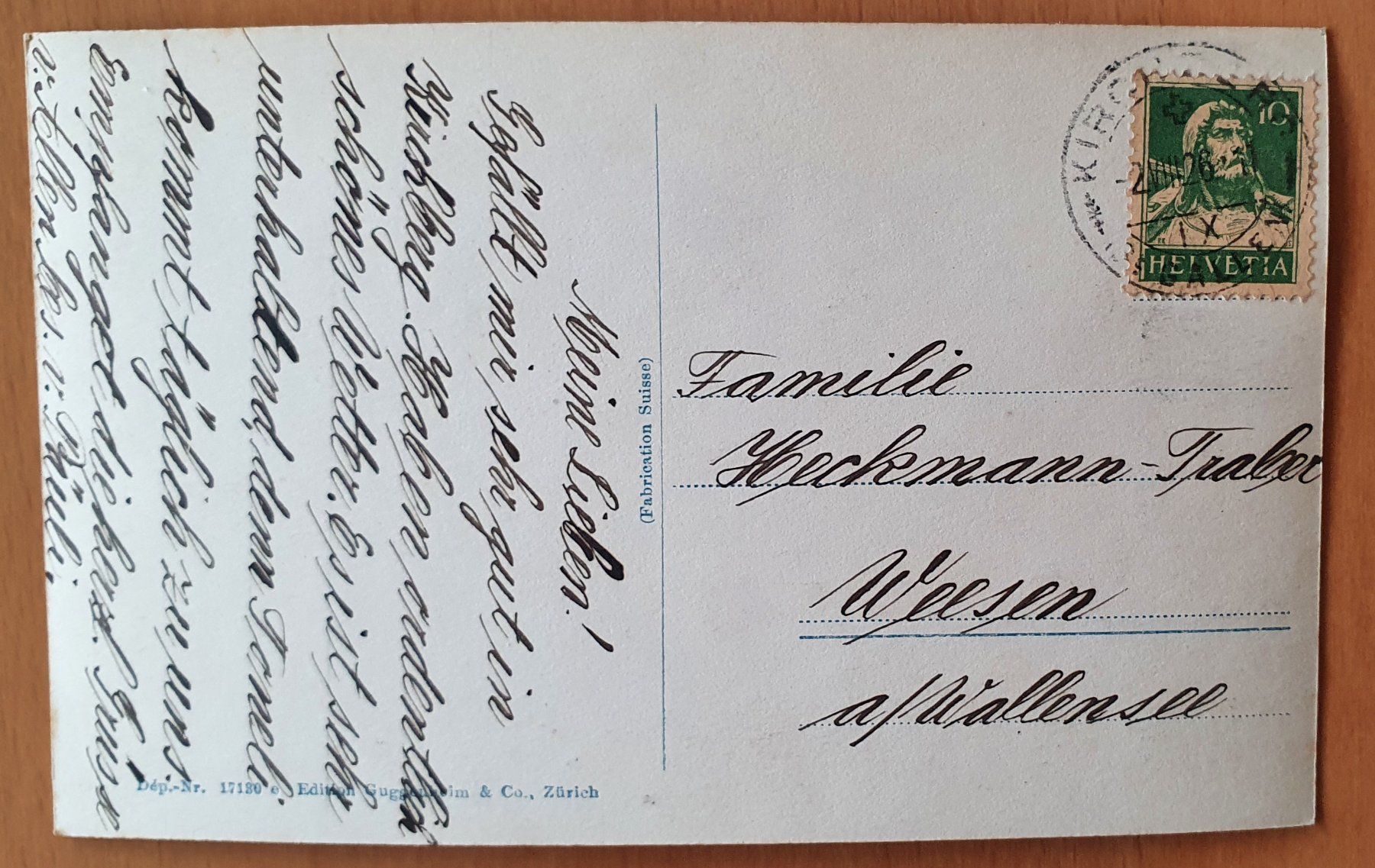 Cartoline postali: Kirchberg 1926 – Usato da Kreuzlingen venduto da Rschweiz1 1