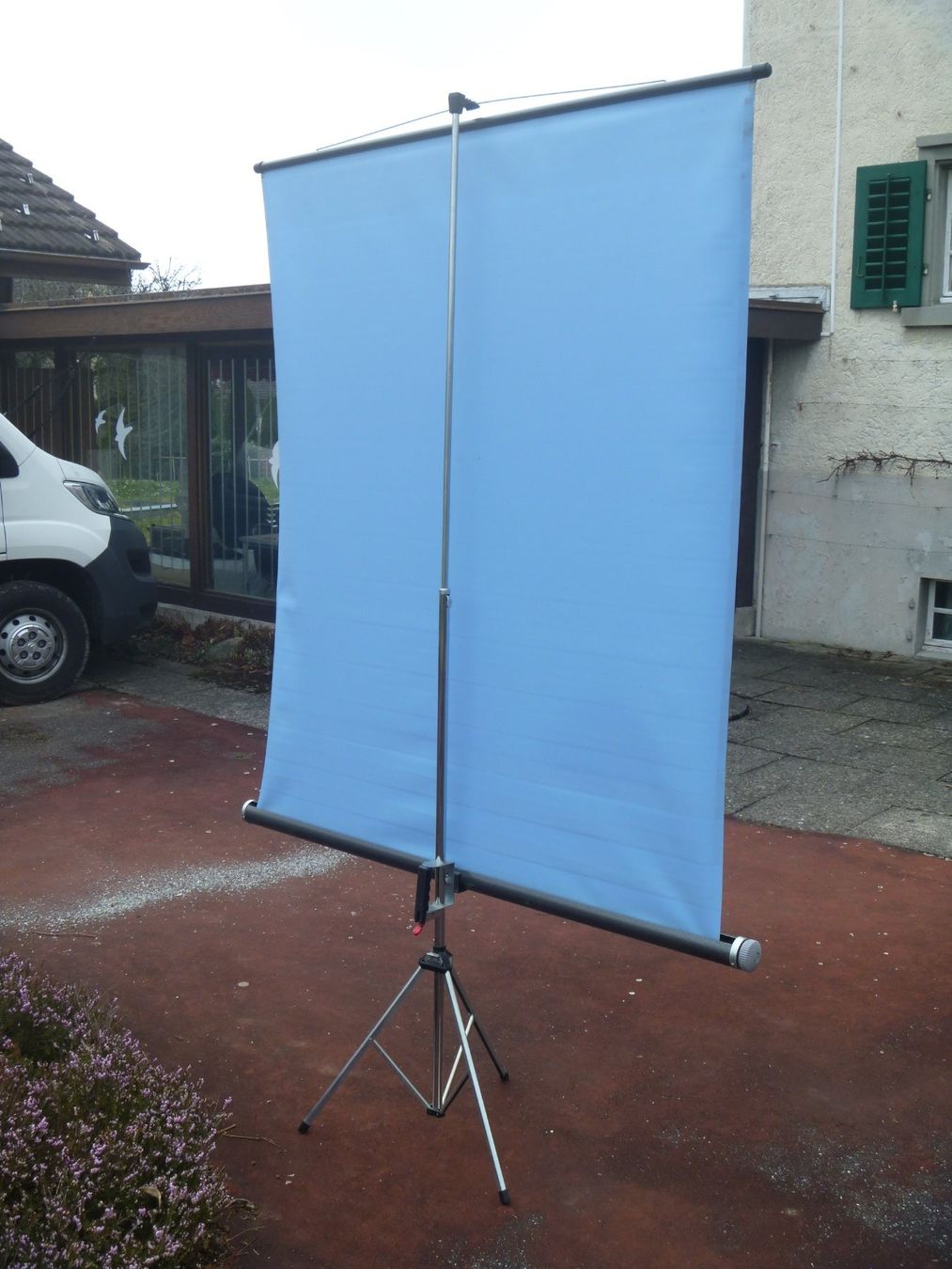 Home Cinema: portable Projektionsleinwand Champion – Usato da Rüti ZH venduto da baumchen 2